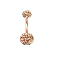 Simple Style Geometric Stainless Steel Plating Belly Ring 1 Piece sku image 29