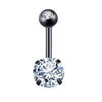 Simple Style Geometric Stainless Steel Plating Belly Ring 1 Piece sku image 16