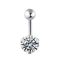 Simple Style Geometric Stainless Steel Plating Belly Ring 1 Piece sku image 18