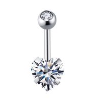 Simple Style Geometric Stainless Steel Plating Belly Ring 1 Piece sku image 23