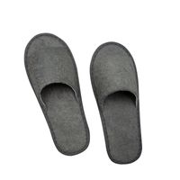 Hotel Desechable Medio Pack Zapatillas Cama Y Desayuno Cuarto Suministros Espesado Antideslizante Zapatillas De Punta Abierta Consumibles main image 3