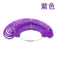 Standard Hong Kong Plastic Ring Finger Size Measuring Ring Number Measuring Ring Shank Ring Number Measuring Tool sku image 18