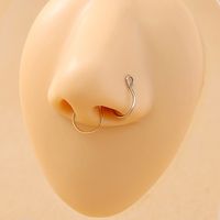 Fashion Geometric Stainless Steel Plating Nose Ring 1 Piece main image 9