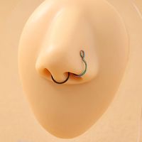 Fashion Geometric Stainless Steel Plating Nose Ring 1 Piece main image 8