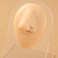 Fashion Geometric Stainless Steel Plating Nose Ring 1 Piece main image 4