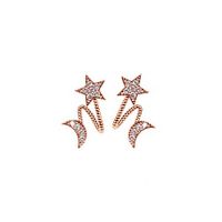 Star Street Shoot Alloy Rhinestone Earring (alloy)  Nhgy0440-alloy main image 2