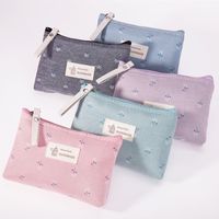 Women's All Seasons Pvc Pu Leather Solid Color Fashion Sequins Square Cosmetic Bag main image 5