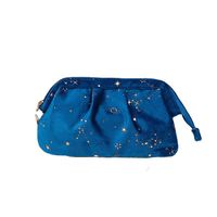 Women's Small All Seasons Velvet Solid Color Fashion Square Zipper Cosmetic Bag main image 2