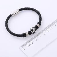 Casual Football Stainless Steel Bangle 1 Piece main image 3