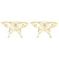 Fashion Butterfly Metal Plating Women's Ear Studs 1 Pair main image 4