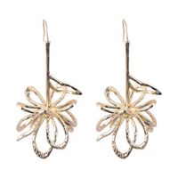 Fashion Flower Metal Plating Women's Drop Earrings 1 Pair main image 5