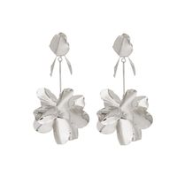 Fashion Flower Metal Plating Women's Drop Earrings 1 Pair sku image 2
