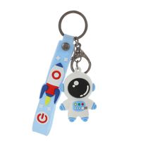 Cute Astronaut Pvc Unisex Bag Pendant Keychain 1 Piece main image 4