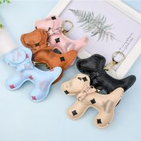 Cartoon Style Dog Metal Unisex Bag Pendant Keychain 1 Piece main image 6