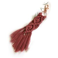 Simple Style Solid Color Metal Plating Bag Pendant Keychain 1 Piece sku image 4