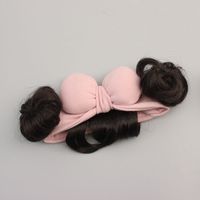 Ethnic Style Bow Knot Cloth Patchwork Wigs Hair Band main image 4