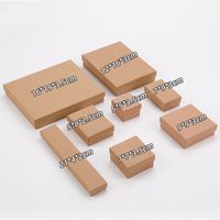 Simple Style Solid Color Kraft Paper Jewelry Boxes 1 Piece main image 4
