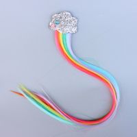Simple Style Colorful Cloth Hair Clip 1 Piece sku image 1