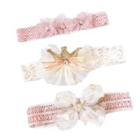 Cute Flower Bow Knot Lace Printing Hair Band main image 4