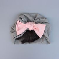 Children Unisex Cute Bow Knot Bowknot Baby Hat main image 2