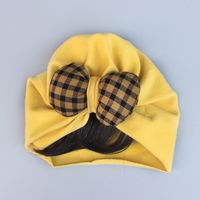 Children Unisex Cute Bow Knot Bowknot Baby Hat main image 4