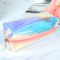 Women's Small All Seasons Tpu Colorful Fashion Sequins Square Zipper Cosmetic Bag main image 5