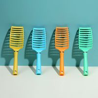 Fashion Solid Color Plastic Hair Combs main image 4