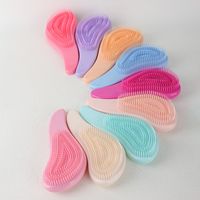 Fashion Solid Color Plastic Hair Combs 1 Piece main image 6