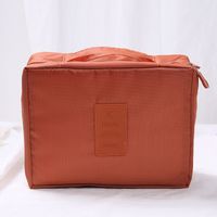 Women's All Seasons Oxford Cloth Flower Fashion Square Zipper Cosmetic Bag sku image 13