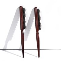 Retro Geometric Wood Hair Combs Hairdressing Comb sku image 10