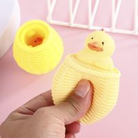 New Children's Vent Decompression Animal Squeezing Cup Toys sku image 10