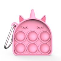 Cute Animal Silica Gel Children Unisex Bag Pendant Keychain 1 Piece main image 2