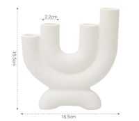 Nordic Creative Geometric Ceramic Candle Holder Home Dining Table Ornamentss sku image 28