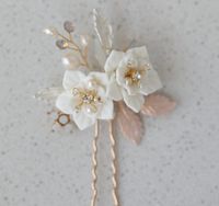 Sweet Flower Metal Artificial Pearls main image 2