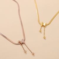 Fashion Butterfly Stainless Steel Necklace 1 Piece main image 3