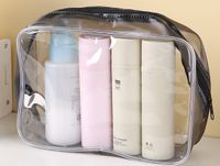 Women's All Seasons Pvc Solid Color Fashion Transparent Pillow Shape Zipper Cosmetic Bag sku image 21
