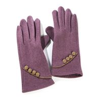 Women's Elegant Solid Color Polyester Cotton Gloves 1 Pair main image 2