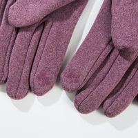 Women's Elegant Solid Color Polyester Cotton Gloves 1 Pair main image 3