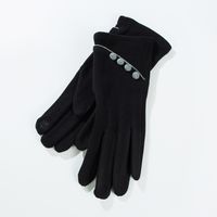 Women's Elegant Solid Color Polyester Cotton Gloves 1 Pair sku image 5