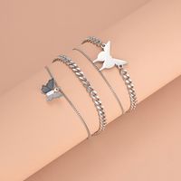 Sweet Butterfly Stainless Steel Plating Bracelets main image 5