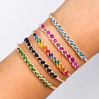 Estilo Étnico Color Sólido Sorbete Cristal Mujeres Pulsera 1 Pieza main image 4