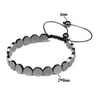 Retro Geometric Metal Handmade Men's Bracelets 1 Piece sku image 9