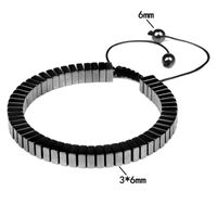 Retro Geometric Metal Handmade Men's Bracelets 1 Piece sku image 16
