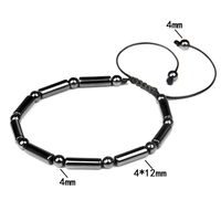 Retro Geometric Metal Handmade Men's Bracelets 1 Piece sku image 2