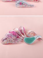 Cute Color Block Flower Ps Hair Combs 1 Piece main image 4