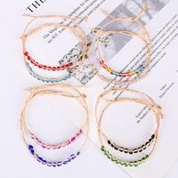 Estilo Étnico Color Sólido Sorbete Cristal Mujeres Pulsera 1 Pieza main image 1