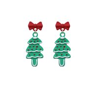 Fashion Christmas Tree Alloy Enamel Women's Drop Earrings 1 Pair main image 3
