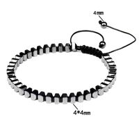 Retro Geometric Metal Handmade Men's Bracelets 1 Piece sku image 6