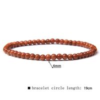 Simple Style Marble Natural Stone Beaded Bracelets sku image 15