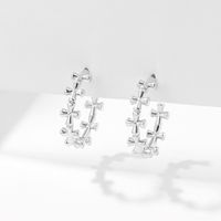 Fashion Geometric Alloy Plating Women's Ear Studs 1 Pair sku image 3